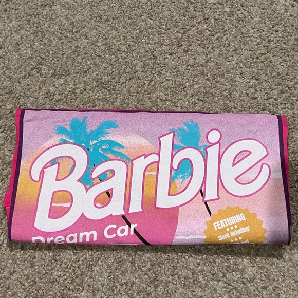 Barbie t-shirt, VGUC. It a hot pink mineral wash color. - Picture 5 of 6